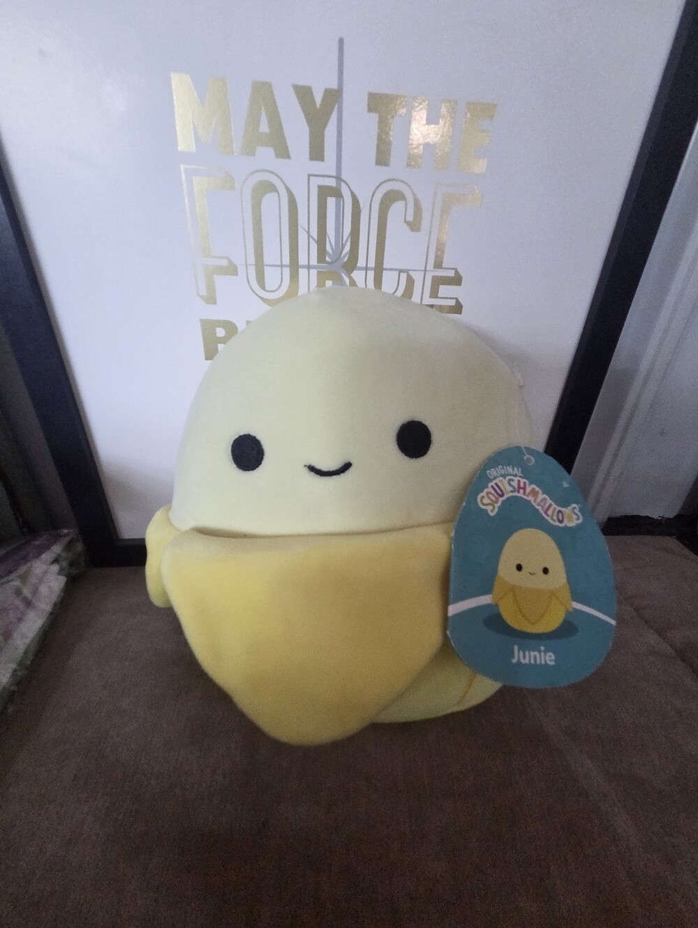 Squishmallows Junie Yellow Plush Banana